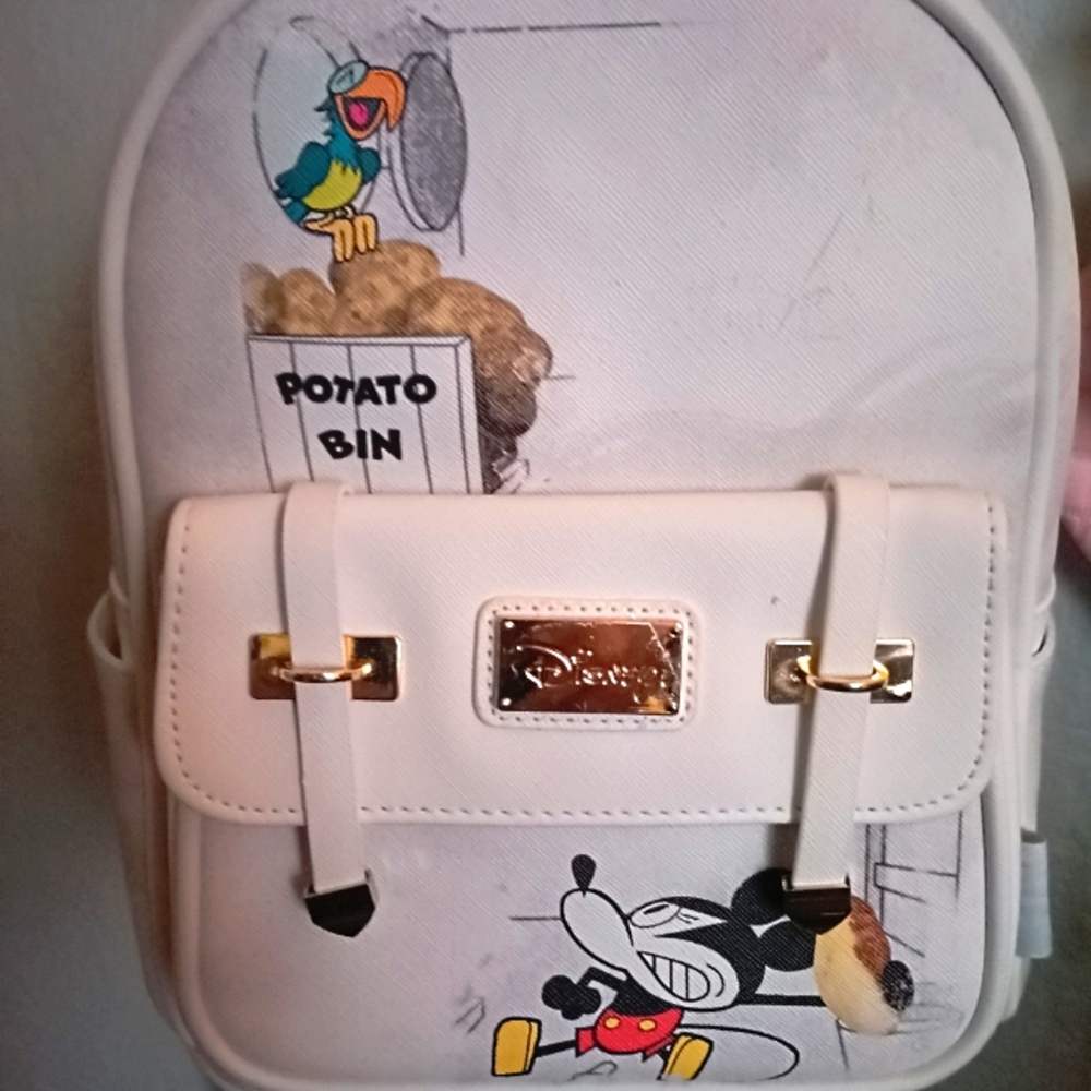Disney Potatoes Bin Mickey Brand New Backpack. - Picture 4 of 8